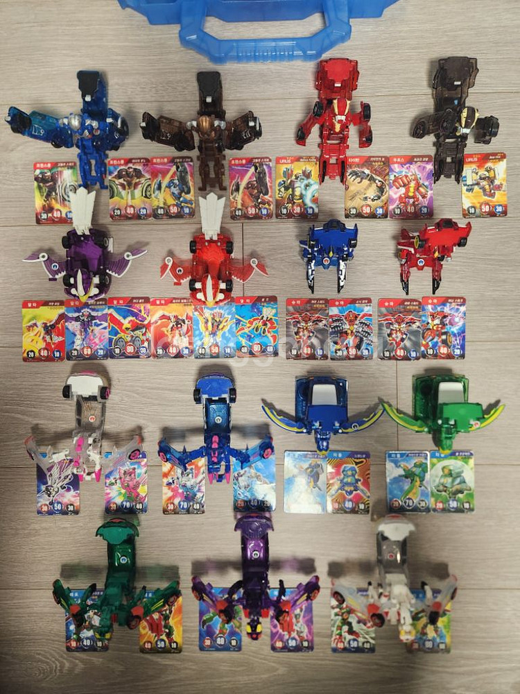 터닝메카드W-테로,미리내,타돌,슈마,알타,프린스콩,우루--2