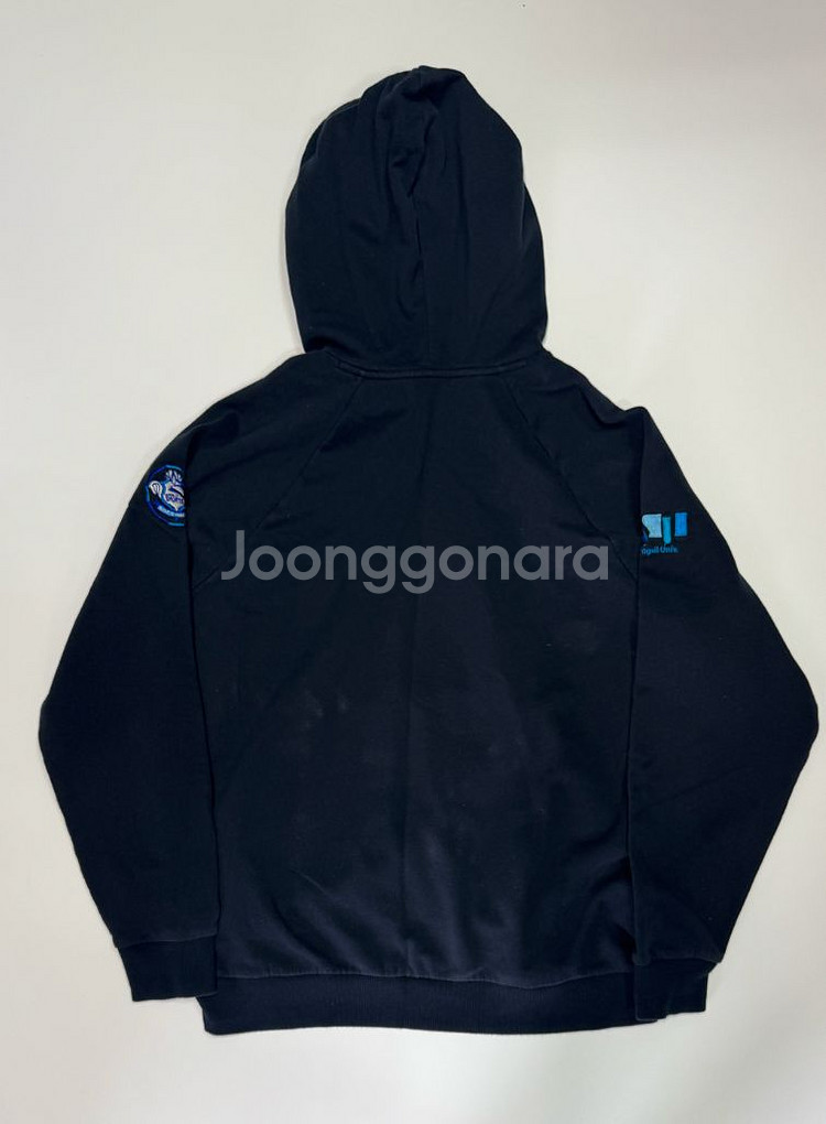 언더아머 빅 로고 블랙 빈티지 후드 티셔츠 XL--1