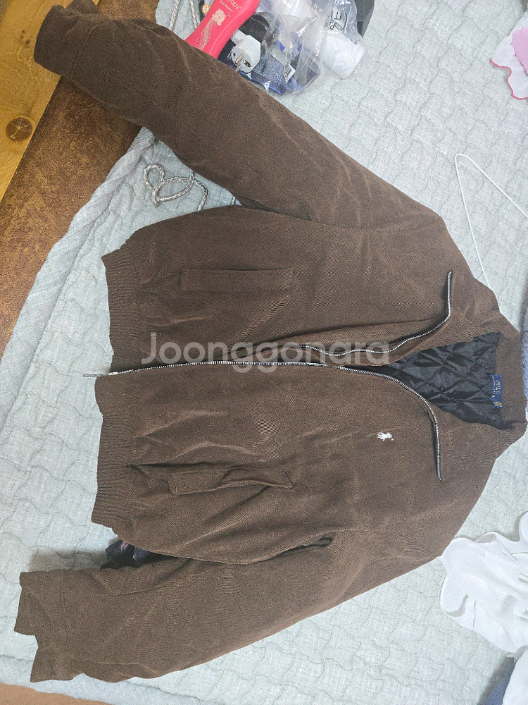 폴로 랄프로렌 스웨이드 자켓--0