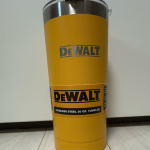 디월트 600ml 텀블러 옐로우