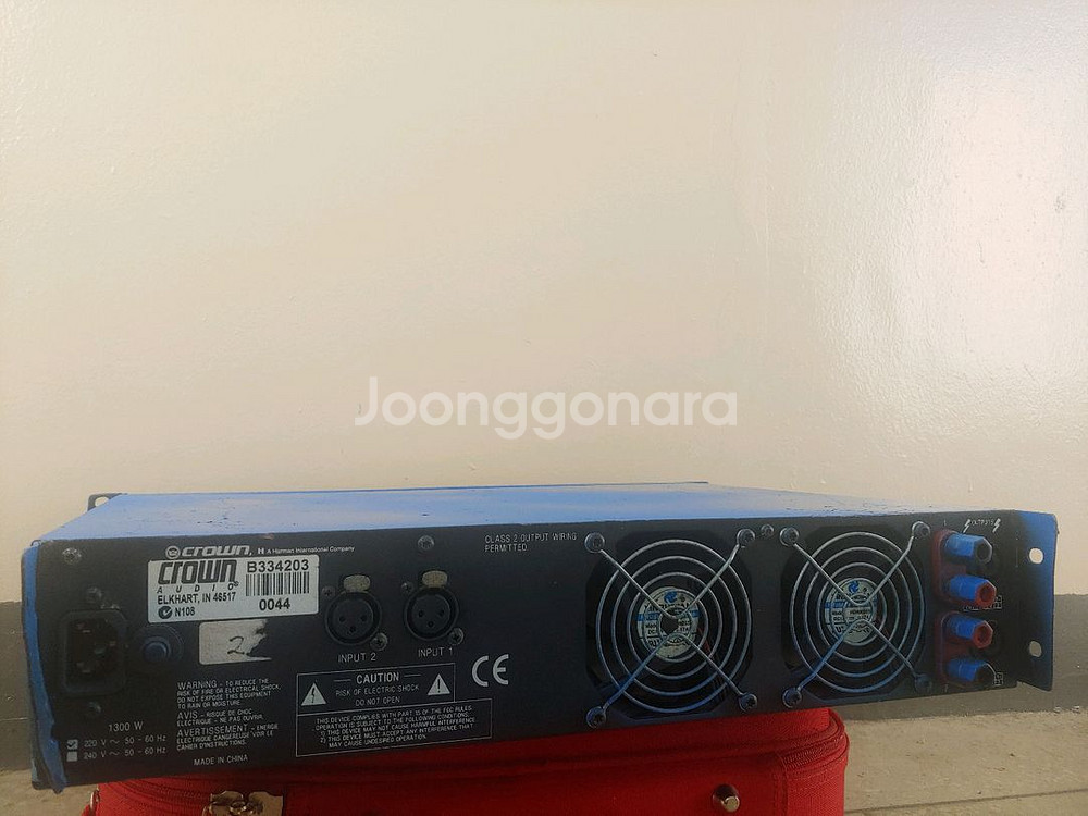 crown xls 602 파워앰프--4