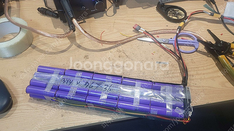 나노휠 nq-01 호환 배터리 팝니다. 36v 10ah--2