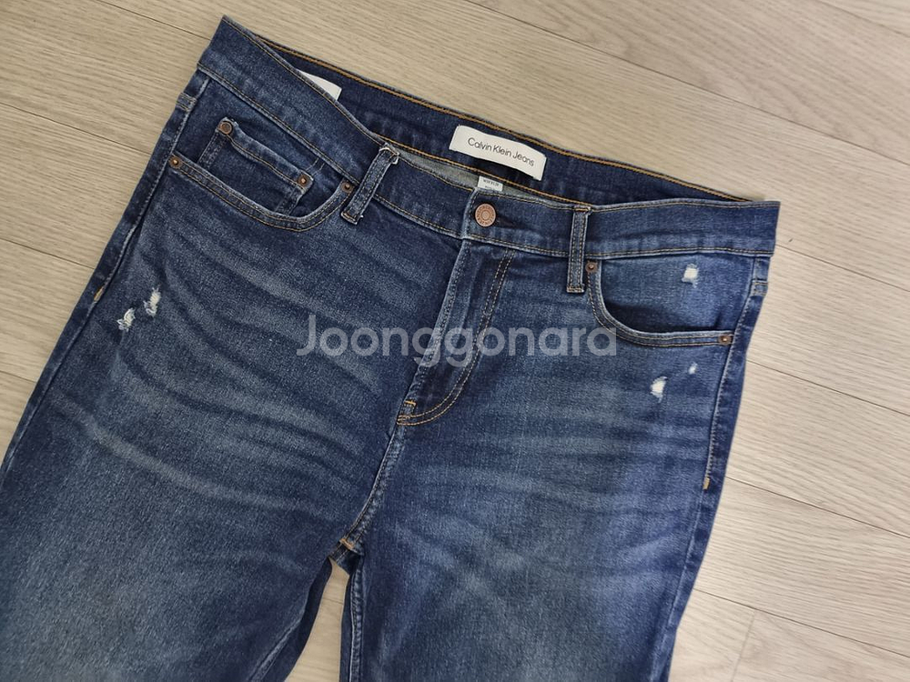 (36)캘빈클라인 남성 스트레이트 데님팬츠--1