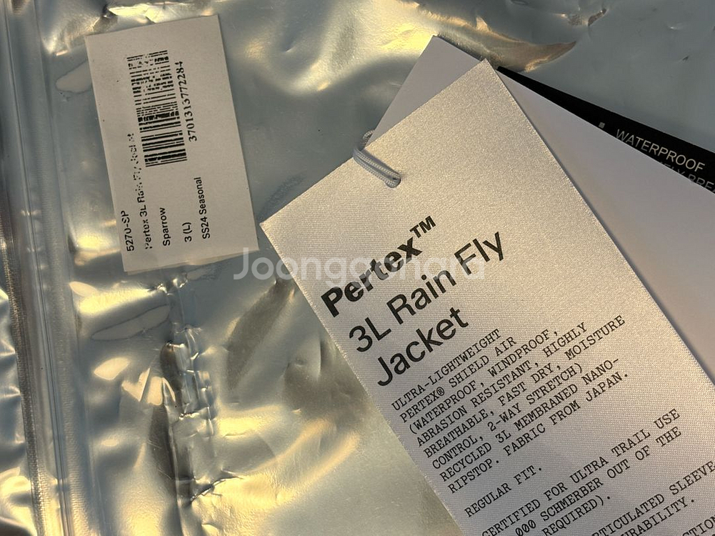 새티스파이 3L Pertex Rain jacket--1