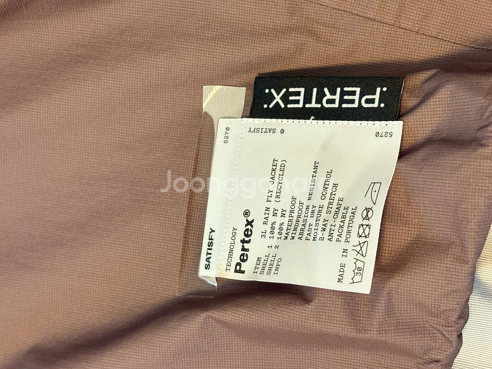 새티스파이 3L Pertex Rain jacket--2