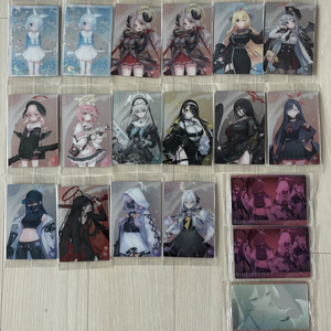 반택포) 블루아카이브 웨하스 2탄 포토카드 일괄