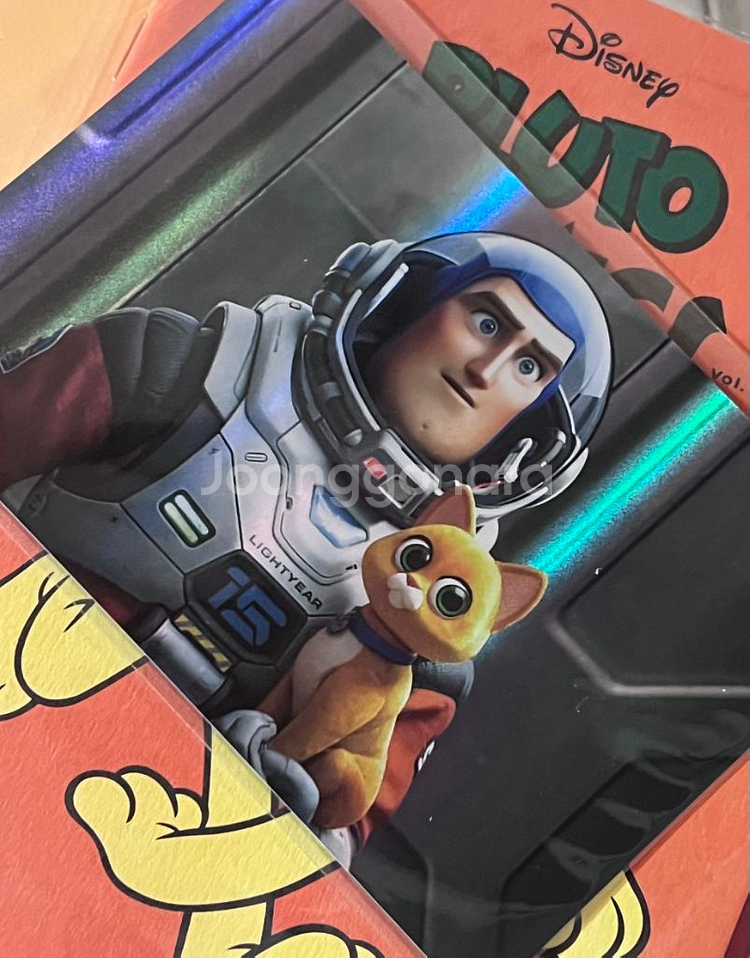 디즈니 버즈 라이트이어 홀로그램엽서 버즈 삭스--0