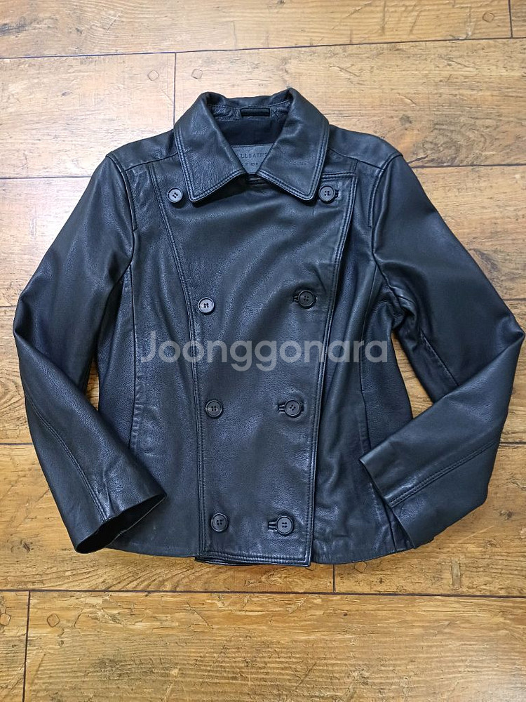 여성 올세인츠 가죽 쟈켓(새상품)--1