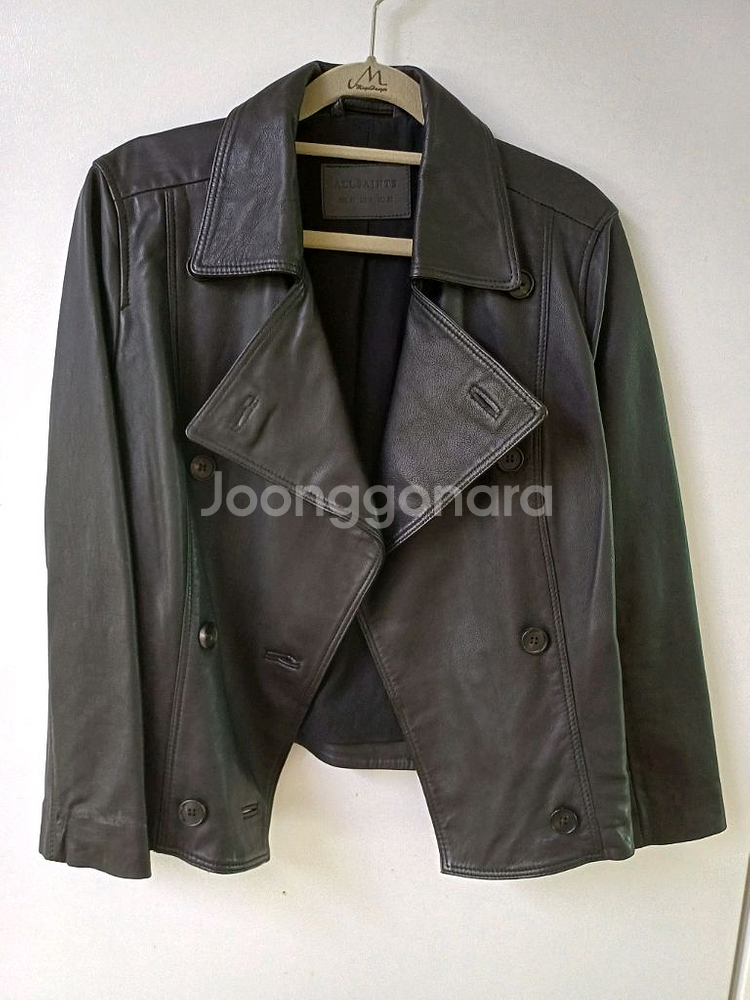 여성 올세인츠 가죽 쟈켓(새상품)--0