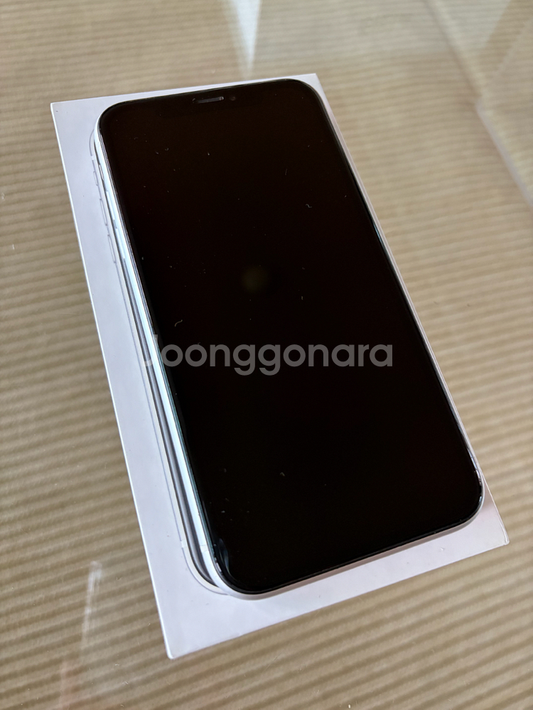 아이폰 xr 화이트 64gb--2