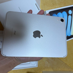 아이패드 미니6 256셀룰러 스타라이트 리퍼미사용