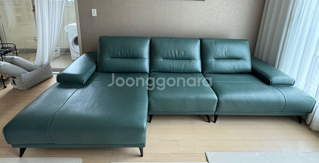 현대리바트 데인소파4인 카우치형 베드형소파--1