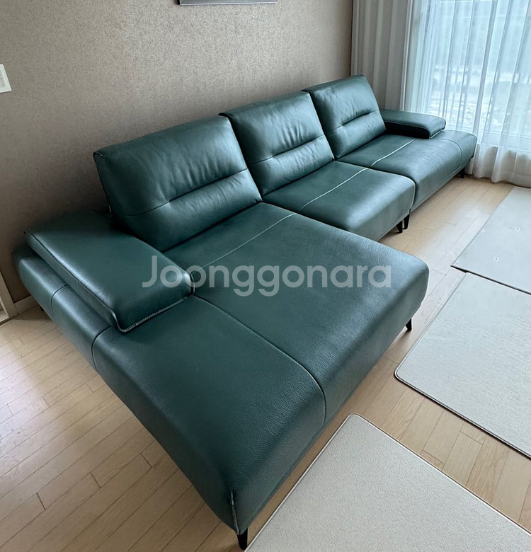 현대리바트 데인소파4인 카우치형 베드형소파--3