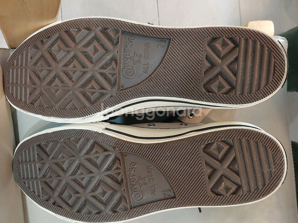 컨버스 척 70 하이 스웨이드 실트 레드 260mm--2