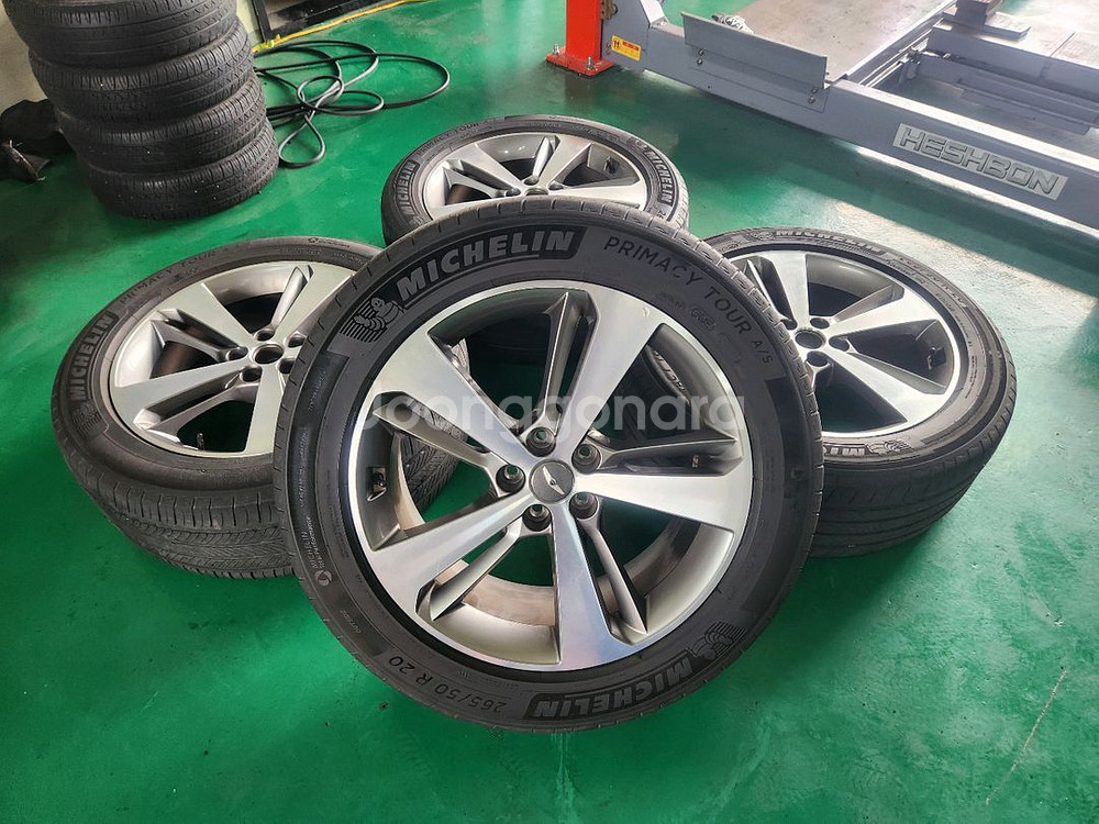 제네시스gv80 20인치 휠타이어 판매--5