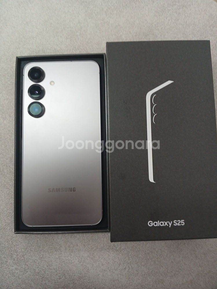 갤럭시S25 256GB 박스폰 팝니다.--0