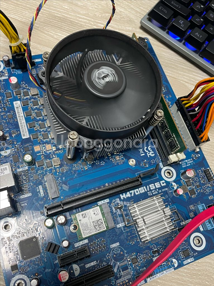 삼성 H470S1/SEC 메인보드 + TOP 쿨러--1