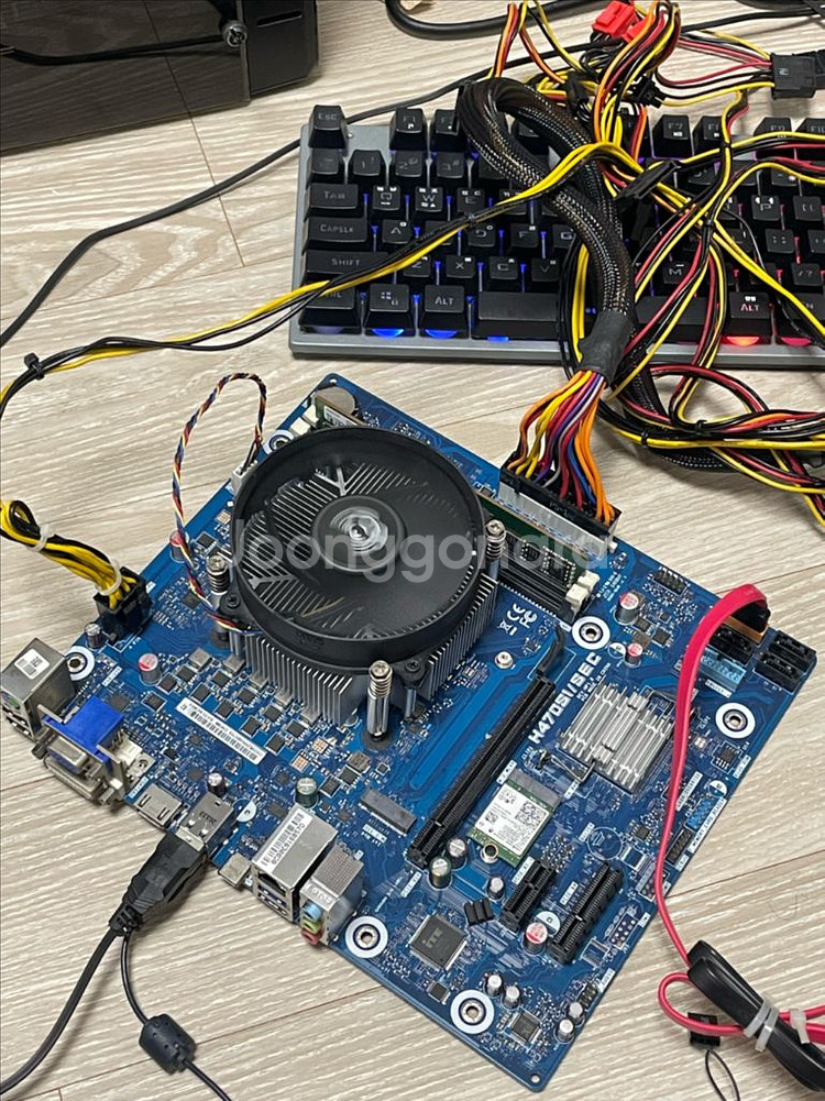 삼성 H470S1/SEC 메인보드 + TOP 쿨러--2