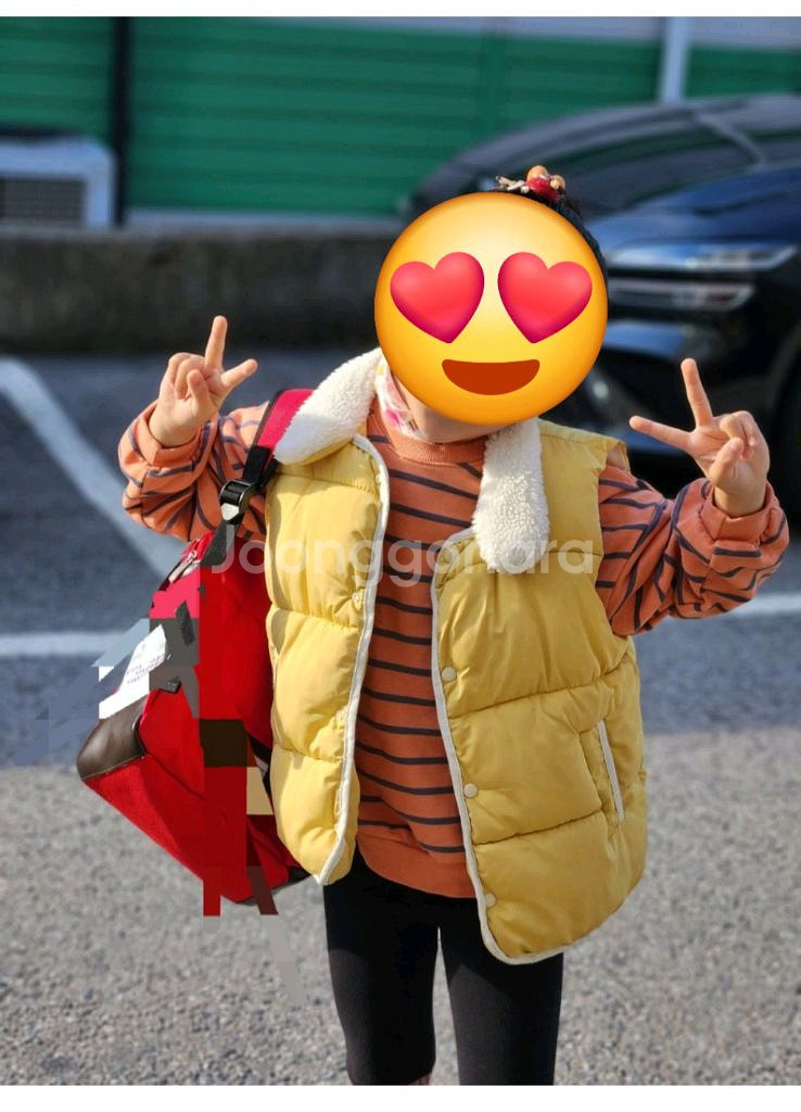 11호 초코몽 - 아동 상하복세트+ 패디조끼--1