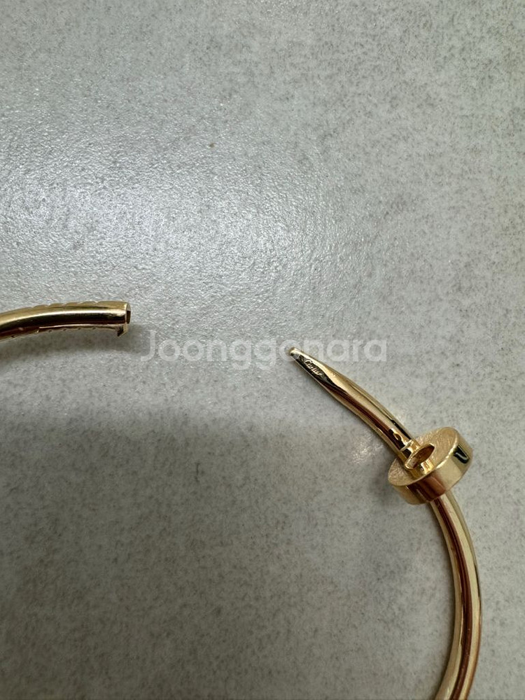 까르띠에 저스트앵끌루 로즈골드 18호--2