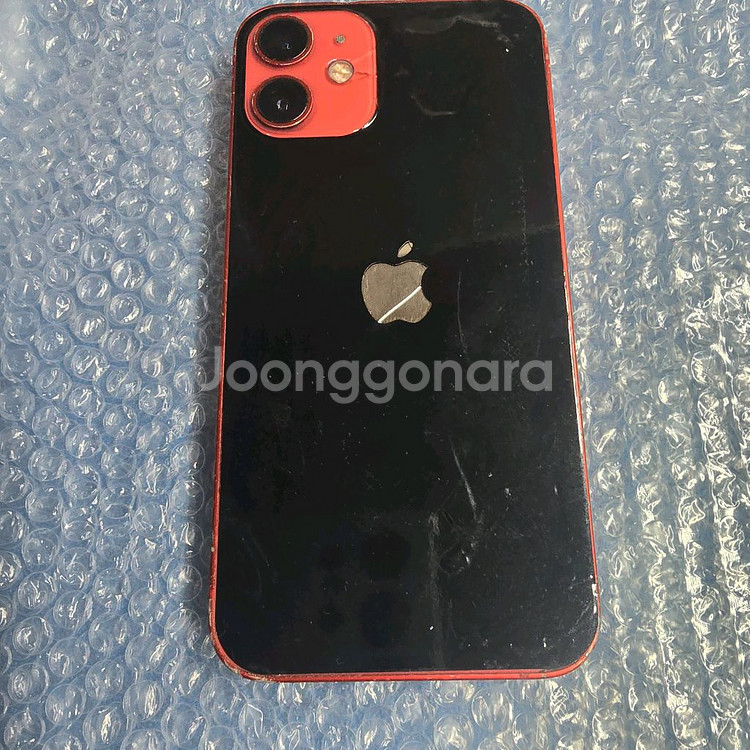 아이폰 12미니 64기가 레드 100%--3