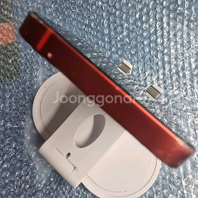 아이폰 12미니 64기가 레드 100%--4