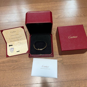 까르띠에 저스트앵끌루 로즈골드 18호