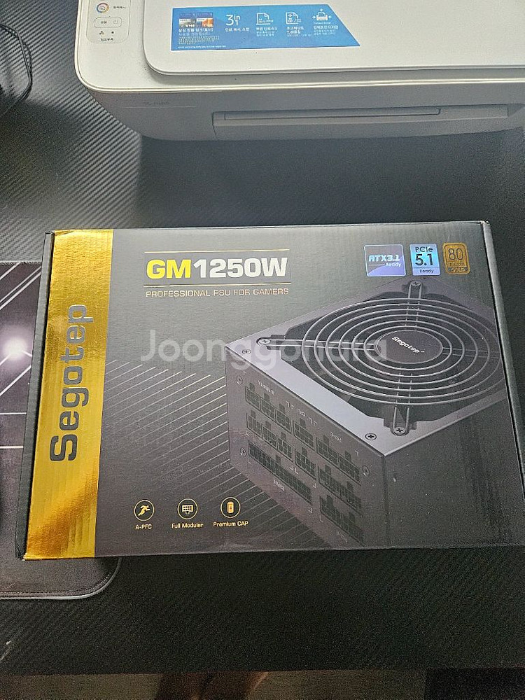 Segotep GM1250W ATX3.1 골드풀모듈러--0