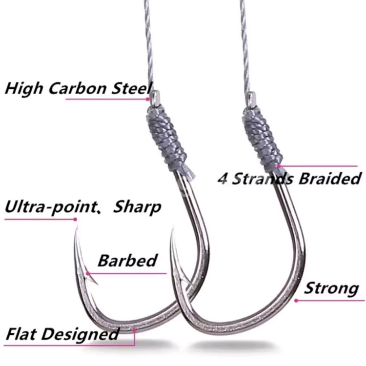 낚시 쌍 바늘 붕어 메기 잉어 향어 민물 대낚 원투 릴--3