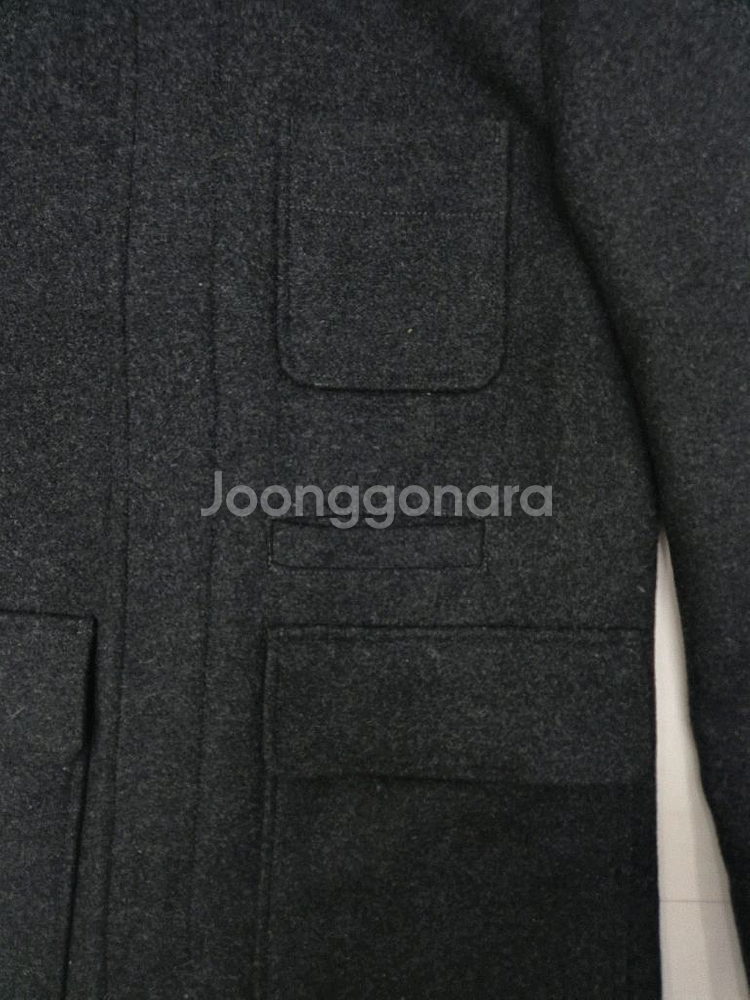 [M]<라코스테 라이브>다크그레이 코트--5