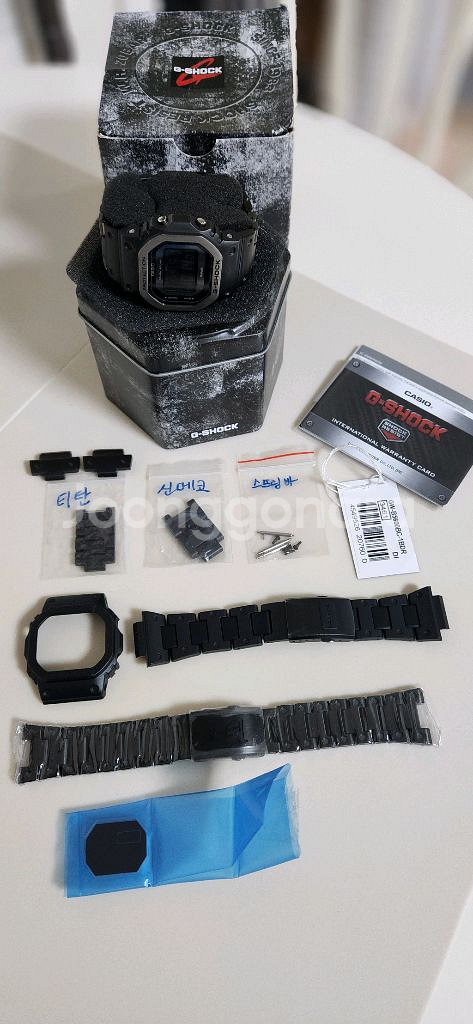 지샥 Gw b5600bc 정품 stn 액정 커스텀--0