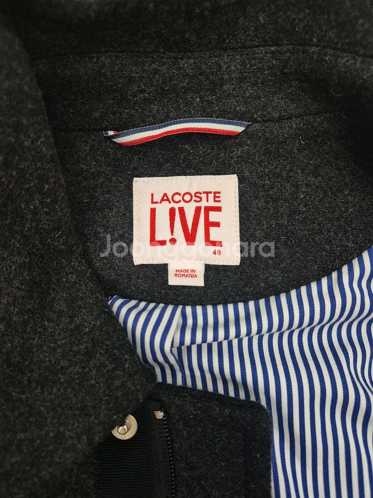 [M]<라코스테 라이브>다크그레이 코트--14