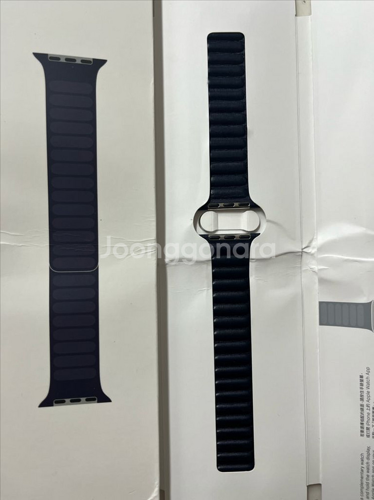 애플워치 정품 레더링크 41mm SS급--2