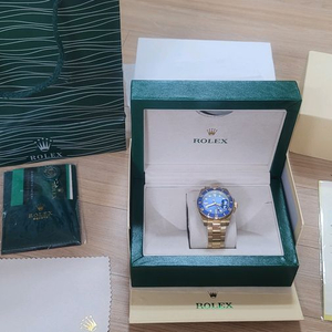 롤렉스 새제품 풀세트 남성 오토 40mm