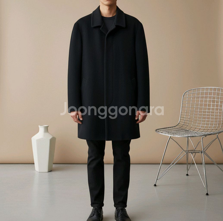 [L]<입생로랑>블랙코트--1