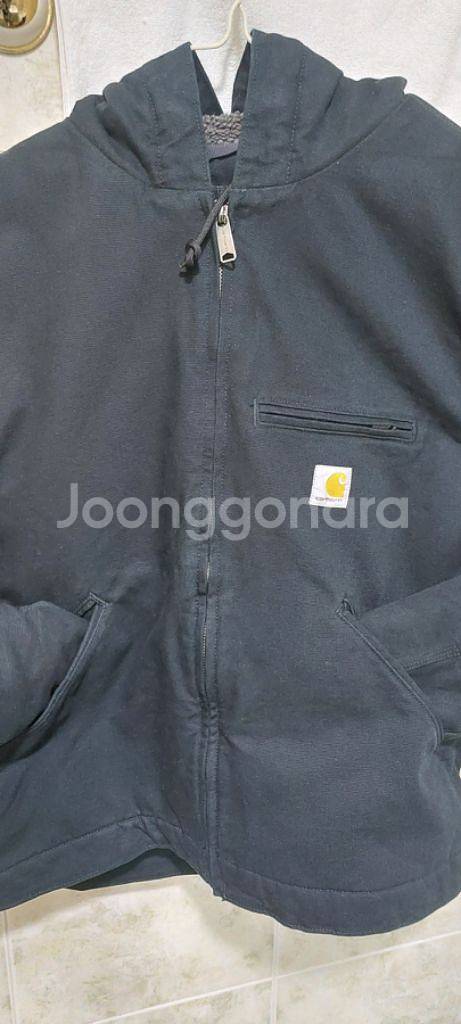 칼하트 덕 워시드 셰르파 자켓 J141 s 95사이즈--2