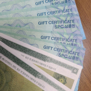 spc상품권 10,000원x8장