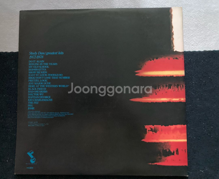 Steely Dan Greatest Hits 2LP--3