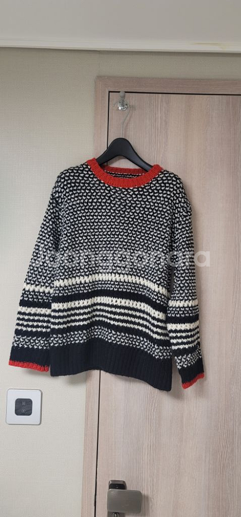 플라스틱아일랜드 니트(사이즈 S)--0