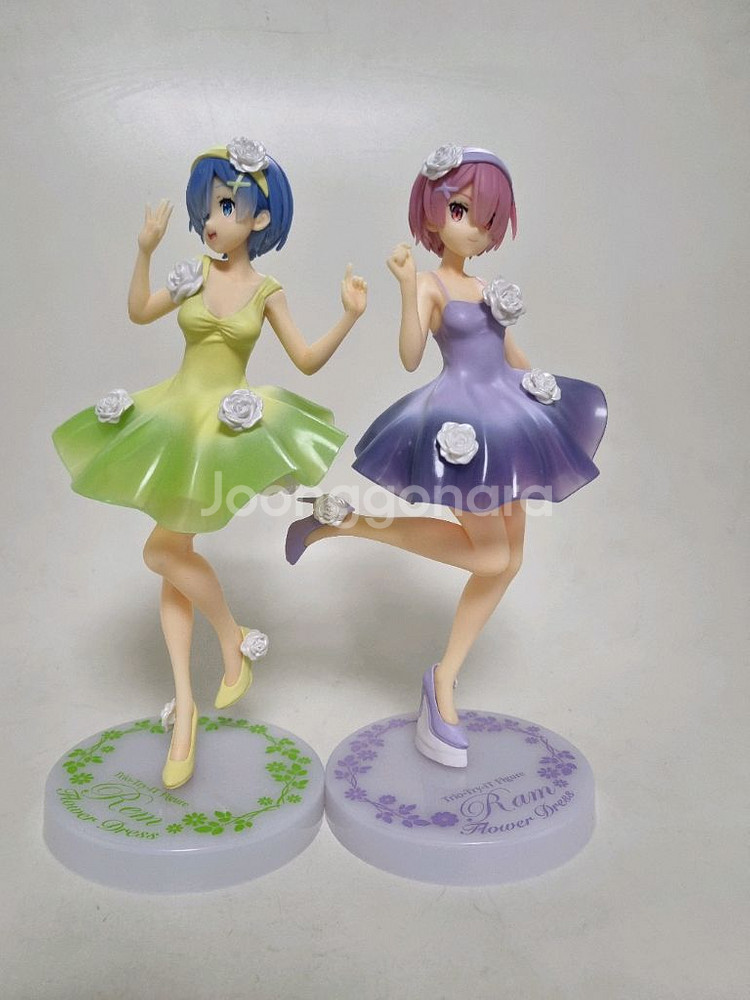 리제로 렘, 람 플라워드레스 피규어--0