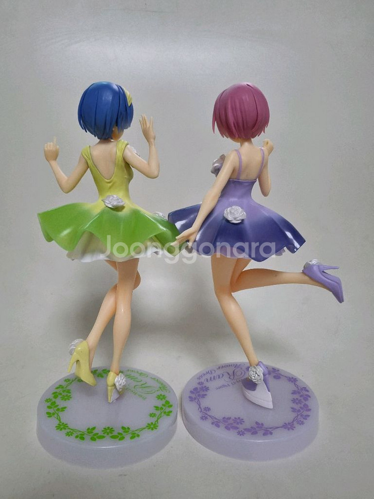 리제로 렘, 람 플라워드레스 피규어--1