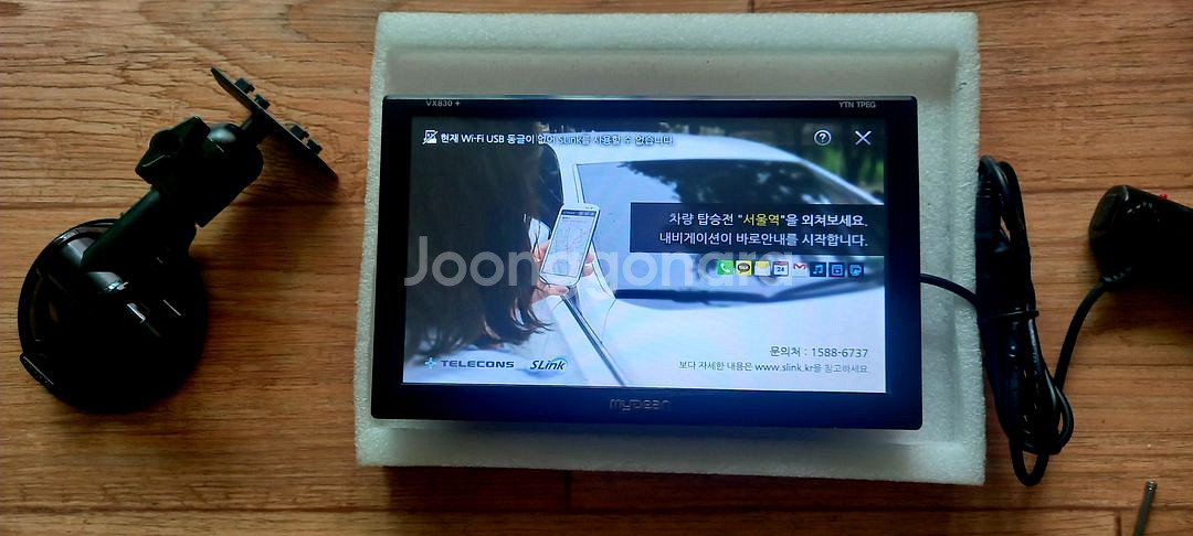 8인치 마이딘 vx830 plus 아이나비맵 네비게이션--4