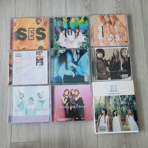 S.E.S. 에스이에스 cd 및 키세트 테이프 일괄