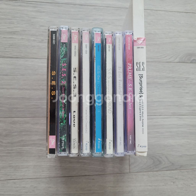 S.E.S. 에스이에스 cd 및 키세트 테이프 일괄--2