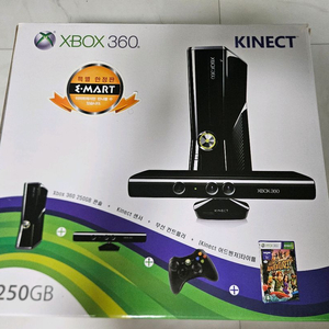 엑스박스360 슬림 키넥트 포함 박스셋 팝니다.