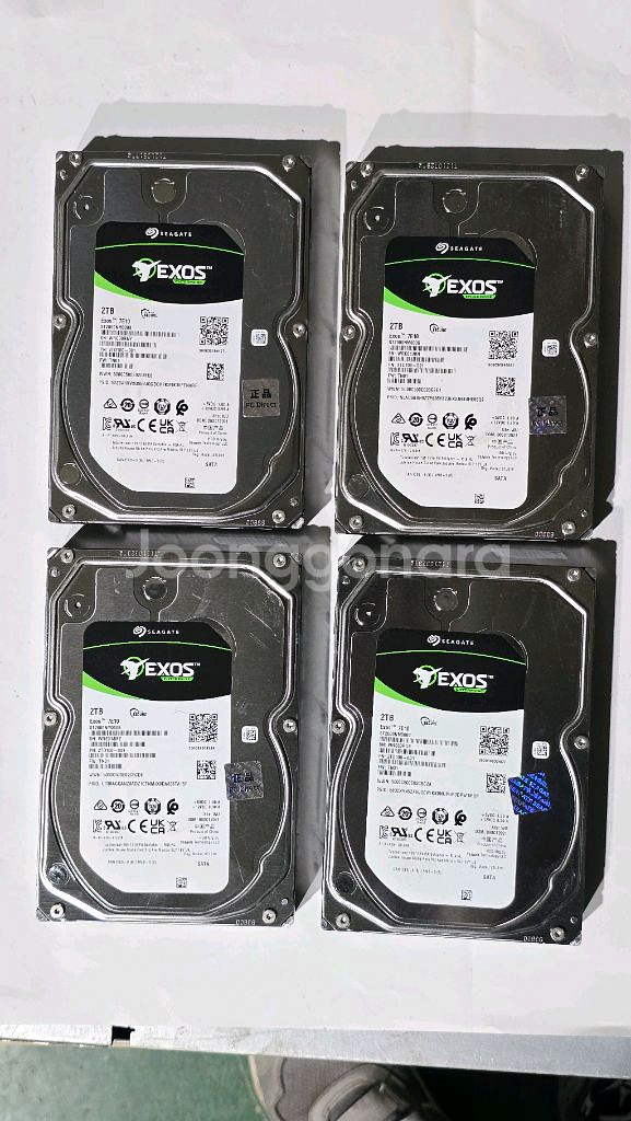 씨게이트 Exos 2TB HDD (SATA)--1