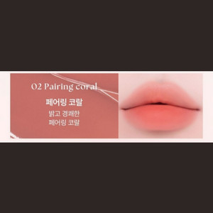 웨이크메이크 워터 블러링 레이어 틴트 2호 페어링 코랄