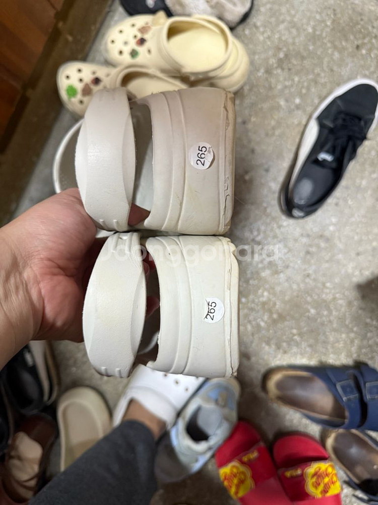 크록스 슬리퍼--2