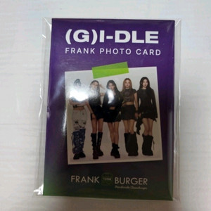(미개봉) 프랭크버거 (여자)아이들 포토카드