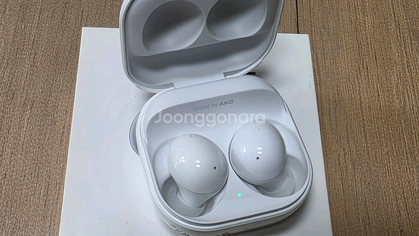 삼성 갤럭시 버즈2 무선 이어폰 화이트 풀박스--1